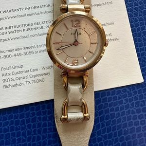 Fossil Leather Watch